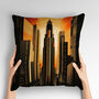 Urban Horizons Art Deco Hand Made Cushions Design Four, thumbnail 2 of 8