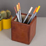 Personalised Deluxe Leather Desk Set Complete, thumbnail 6 of 10