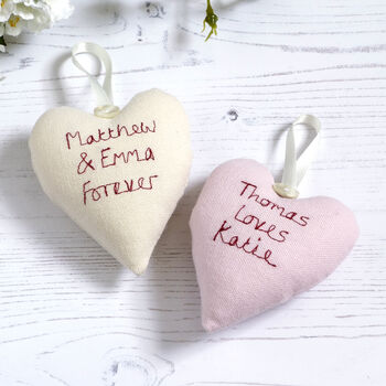 Personalised Mini Hanging Heart Mother's Day Gift For Mum, Grandma, 8 of 12