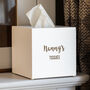 Personalised Tissue Box Holder, thumbnail 4 of 6