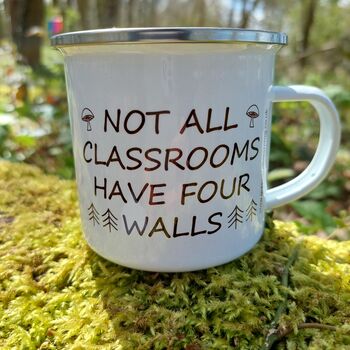 Mug Not All Classrooms Have Four Walls Teacher Gift, 4 of 4