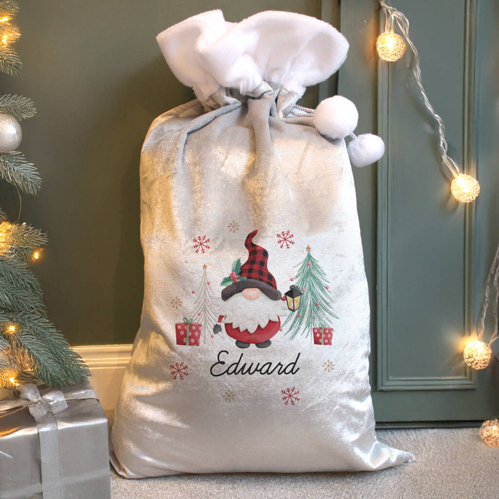 Personalised Family Christmas Gonk Sack, 1 of 4
