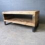 Industrial Reclaimed Coffee Table Tv Unit Stand 252, thumbnail 5 of 6