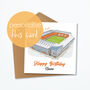 Blackpool Fc Personalised Birthday Card, thumbnail 1 of 4