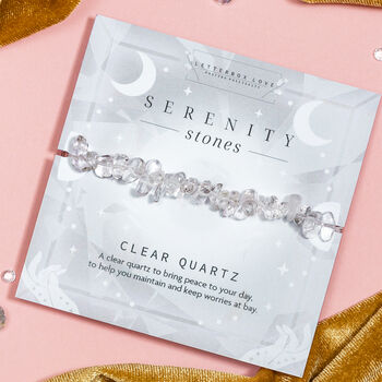 Clear Quartz Crystal Healing Bracelet, 2 of 7