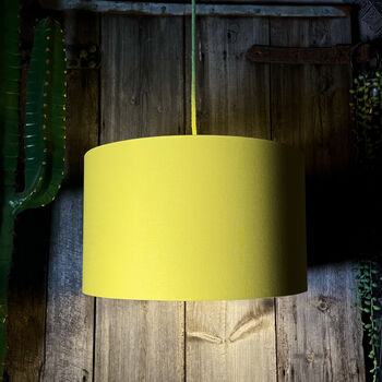 Banana Lampshade With Copper Or Gold Foil Lining, 5 of 9