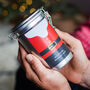 Personalised Novelty Christmas Tea Gift In Tin, thumbnail 1 of 4