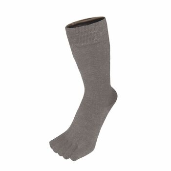 Outdoor Wool Mid Calf Toe Socks, 3 of 3