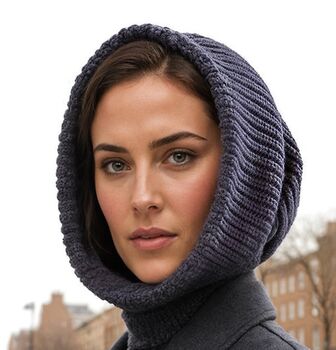 Knitted Snood, Warm And Soft Cowl Scarf, 3 of 5