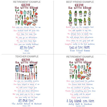 Personalised ‘The Little Things' Story Print, 3 of 9