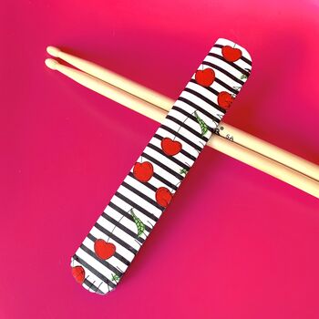 Striped Cherry Drum Stick Holder, 3 of 7