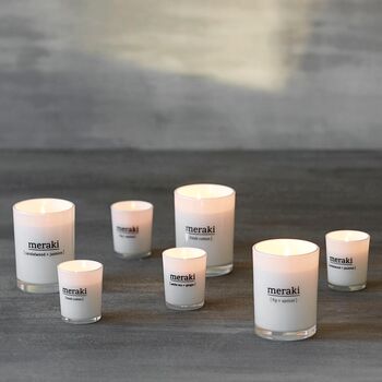 Meraki Fresh Cotton Scented Candle, 4 of 7