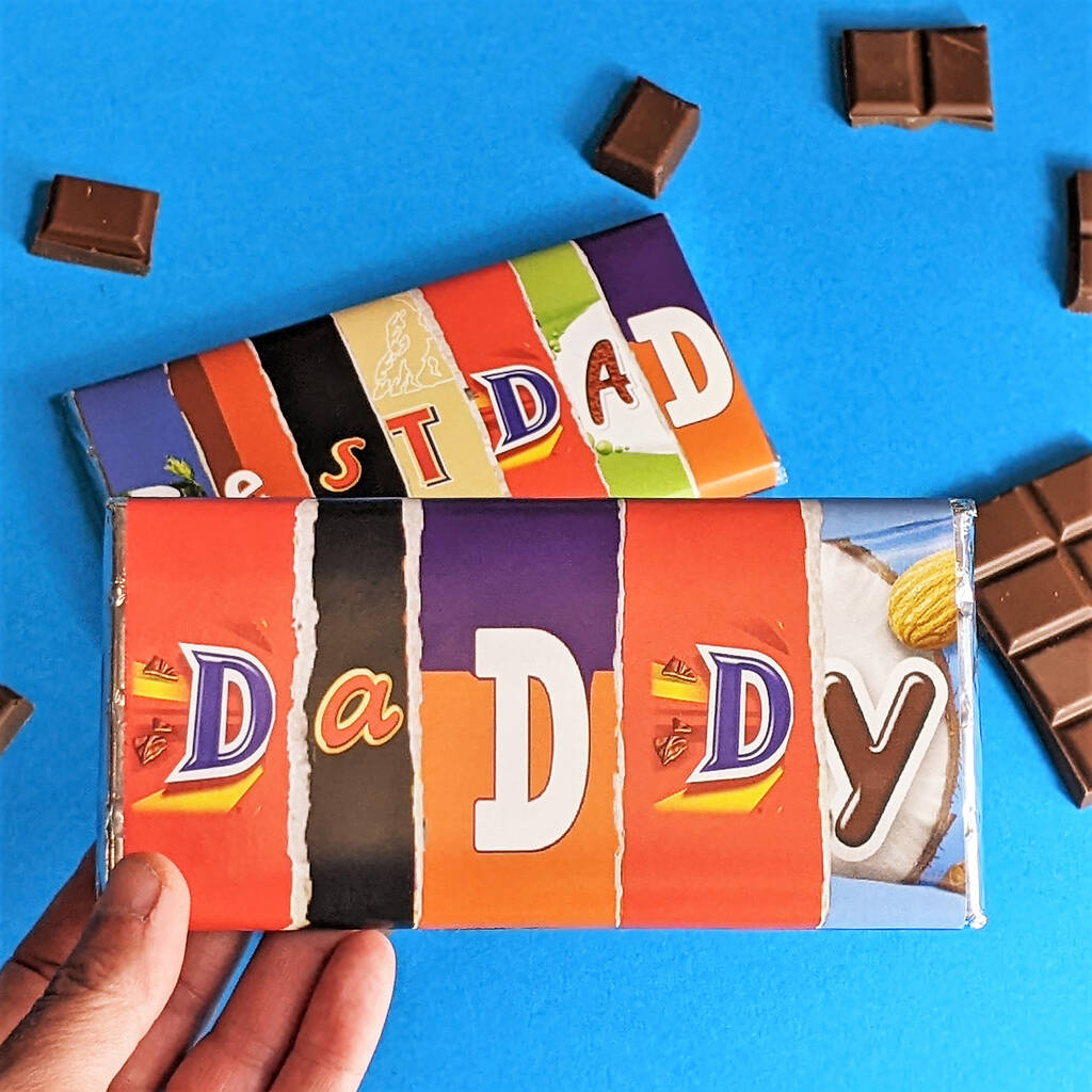 Father's Day Chocolate Bar, 1 of 4