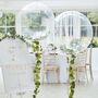 Orb Balloons With Vine Foliage, thumbnail 1 of 2