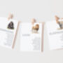 Safari Animal Wedding Table Plan Cards, thumbnail 1 of 8