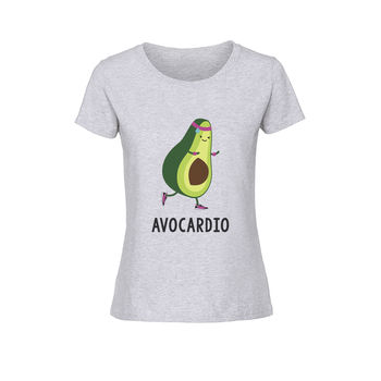 'Avocardio' Funny Gym T Shirt, 2 of 2