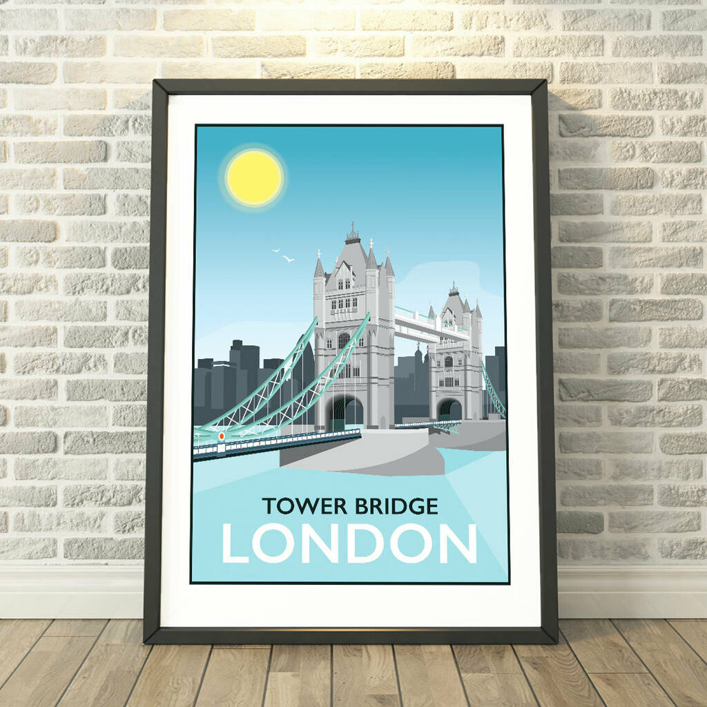 Tower Bridge, London Print By Tabitha Mary