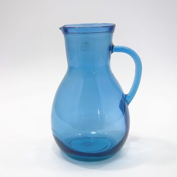 Recycled Glass Two L Jug In Four Colours, 3 of 5
