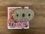 Madrid Brass And Kundan Clutch, thumbnail 1 of 6