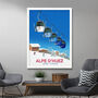 Alpe D'huez Ski Resort Poster, thumbnail 2 of 6