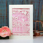 Personalised Floral Happy Birthday Card, thumbnail 8 of 8