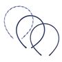 School Three Pack Headbands Blue, thumbnail 1 of 2