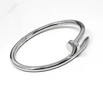 Stainless Steel Nail Bangle, 4 of 6