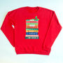 Funny Literary Christmas Jumper, thumbnail 4 of 7