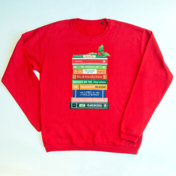 Funny Literary Christmas Jumper, 4 of 7