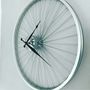 Bicycle Wheel Clock 57 Cm Black, thumbnail 2 of 6