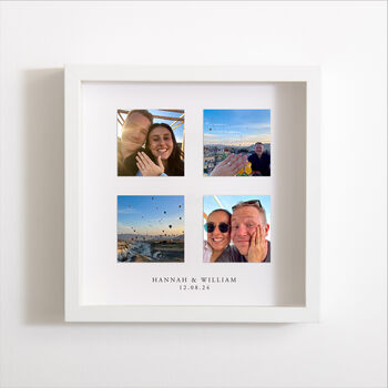 Personalised Wedding Photo Collage Frame, 5 of 11