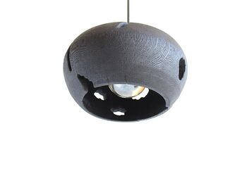 Black Wooden Chandelier, 2 of 6