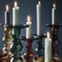 Coloured Glass Candle Holders, thumbnail 2 of 2