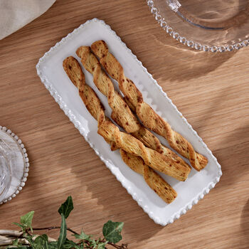 Marseille White Serving Tray, 3 of 4