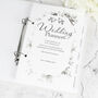 Personalised Botanical Wedding Planner, thumbnail 7 of 12