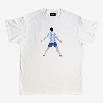 Ronaldo Away Kit Man United T Shirt, 2 of 4