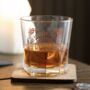 Men’s Whiskey Glass And Coaster Set, thumbnail 1 of 5