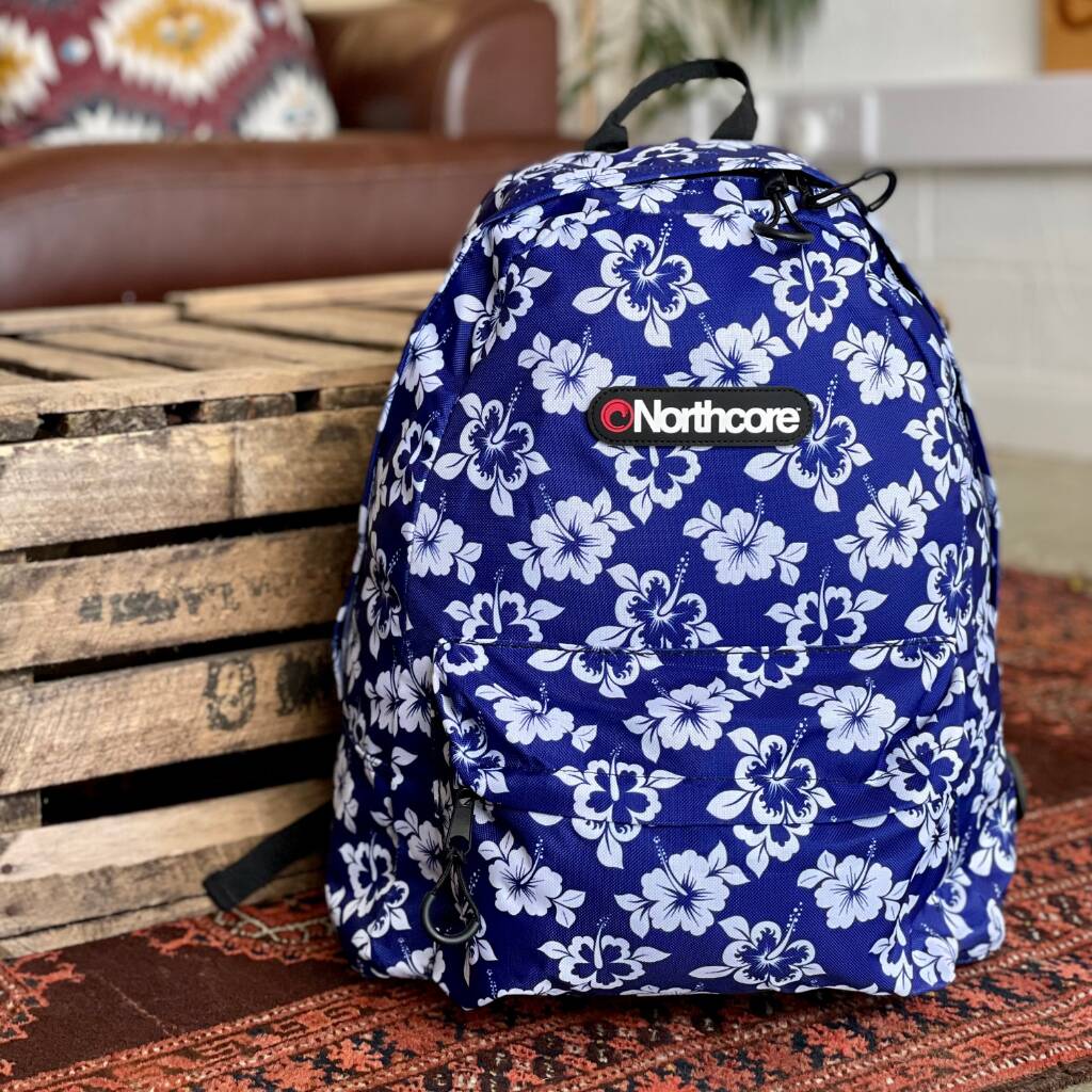 Northcore Essentials Backpack Hibiscus, 1 of 3
