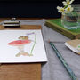 Mouse And Toadstool Greetings Card, thumbnail 4 of 8