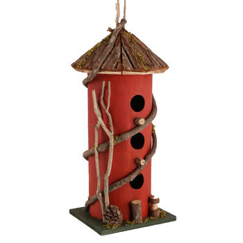 Personalised Red Bird House Ruby Anniversary Gift, 2 of 7