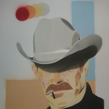 Cowboy 'Past Noon' Original Limited Edition Signed, 7 of 9