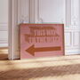 'This Way To The Disco' Print, thumbnail 2 of 4