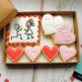 Personalised Engagement Cookie Letterbox Gift/Same Sex, thumbnail 1 of 4
