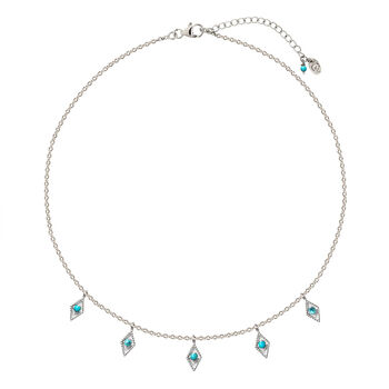 Medina Charm Turquoise Necklace, 4 of 9