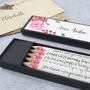 The Wit And Wisdom Of Jane Austen Pencil Set, thumbnail 7 of 7