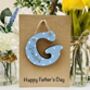 Personalised Father's Day Great Grandad G Keepsake Card, thumbnail 2 of 4