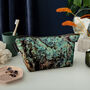 Emerald Green, Make Up Wash Bag, 'Goddess Lagoon', thumbnail 1 of 2