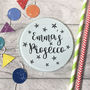 Personalised Name Prosecco / Drink Glass Coaster, thumbnail 1 of 4