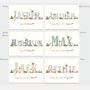 Personalised Digger Name Print, thumbnail 3 of 4