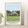 My Local Cricket Club Personalised Illustrated Print, thumbnail 1 of 11